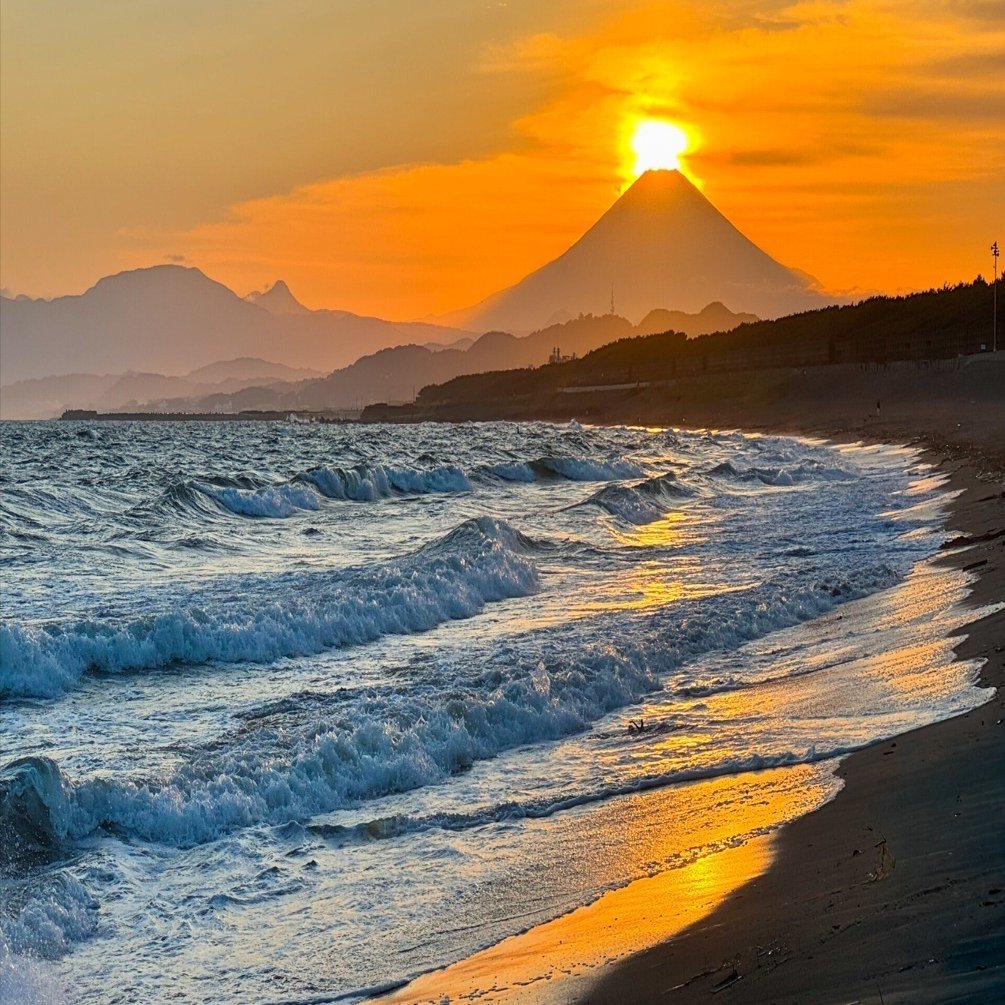 久々のダイヤモンド富士｜Cressonboy