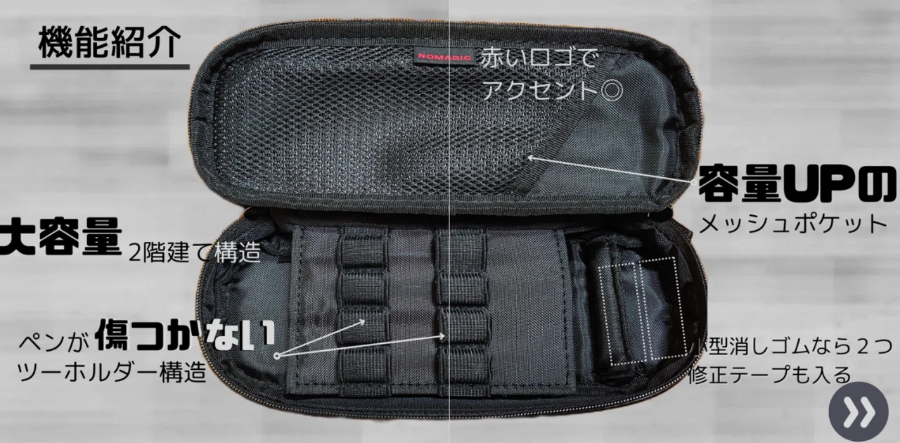 シーサー 筆箱 2 階 建て NOMADIC ペンケース 筆箱 のフリマアイテム一覧