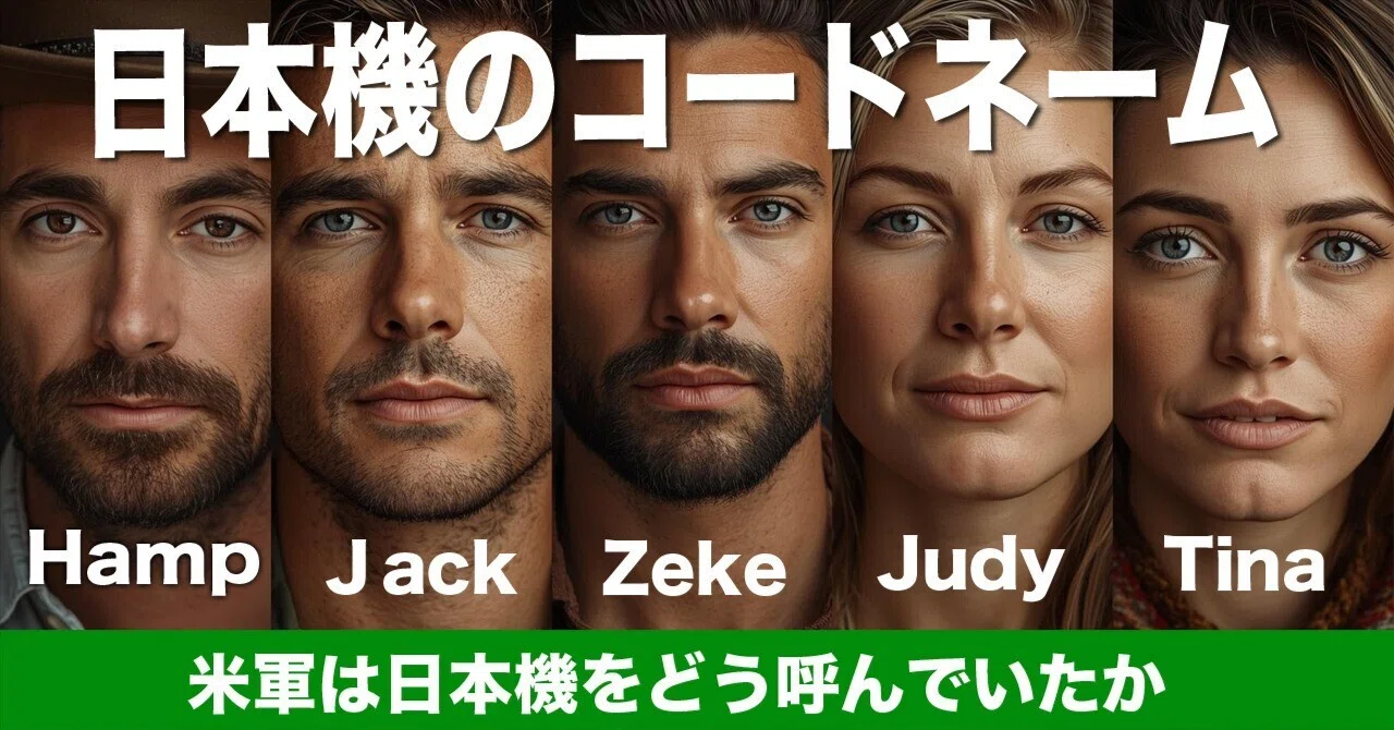 米軍は日本機をどう呼んでいたのか？コードネームの話｜ワンモア@航空