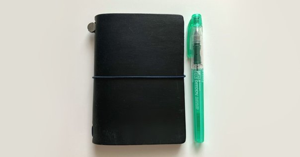 地中美術館限定・トラベラーズノート・直島・レギュラーサイズ単品 購入レポ】地中美術館・トラベラーズノート｜あおきくんの1週間