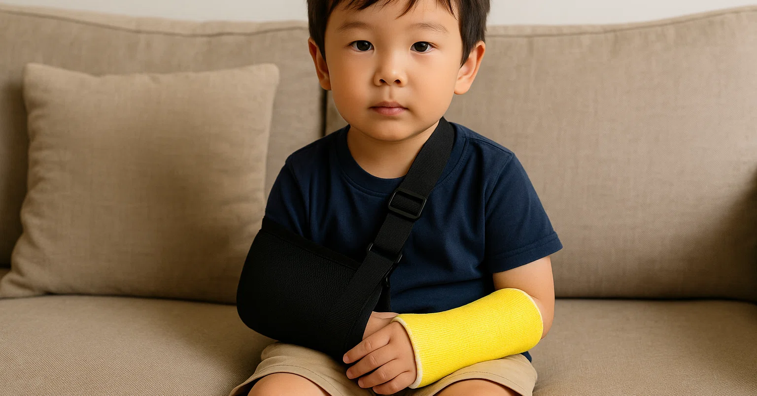子どもがシンガポールで骨折したとき：治療の流れ・費用・登園の可否