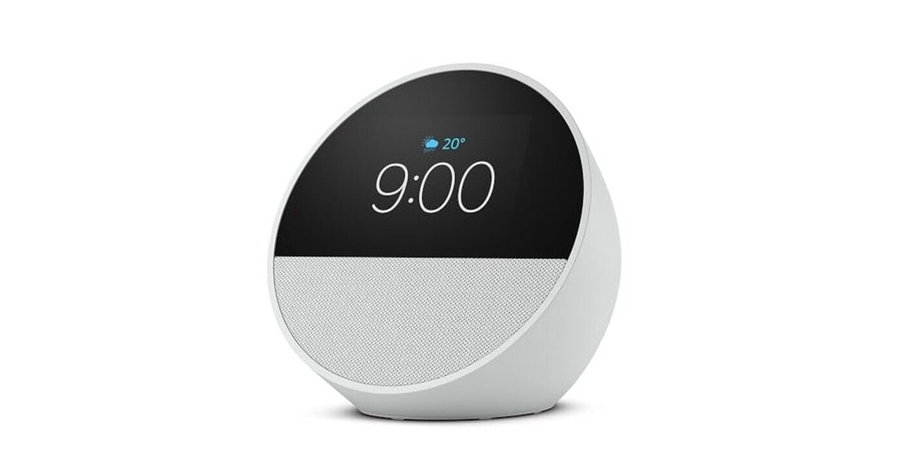 Echo Spot（2024年発売） - スマートアラームクロック with