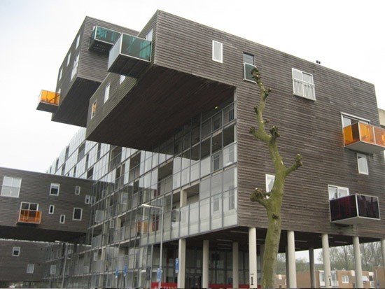 The Netherlands Mvrdv 高齢者用集合住宅 オクラホマ Marble Note