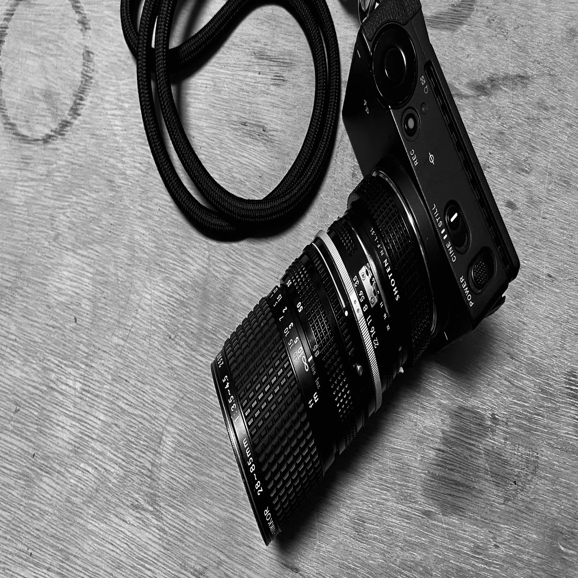 SIGMA fp + Ai Zoom Nikkor 28-85mm F3.5-4.5 S｜YAMAMORI Fumio