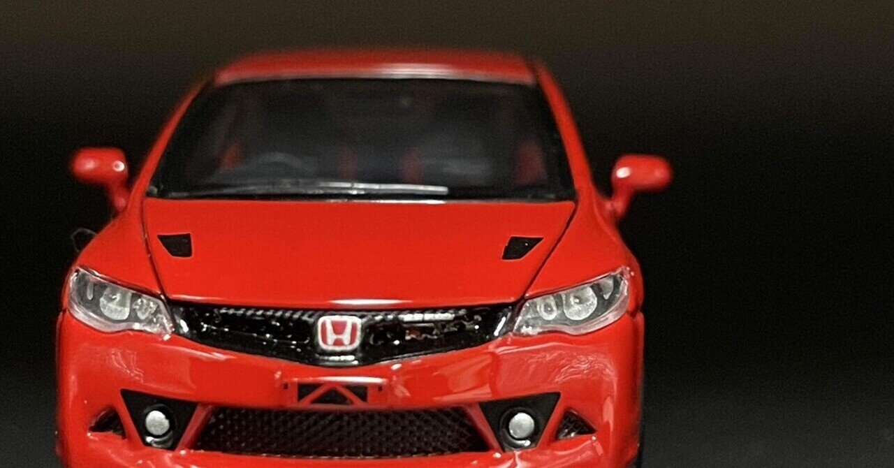 モーターヘリックス 1/64 ホンダ シビック 無限 RR FD2 MOTORHELIX 1/64 ホンダ シビック (FD2) 無限RR レッド