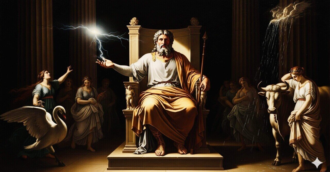 ギリシャ神話』最高神ゼウスは、地上最悪の“クズ男”- 悪行