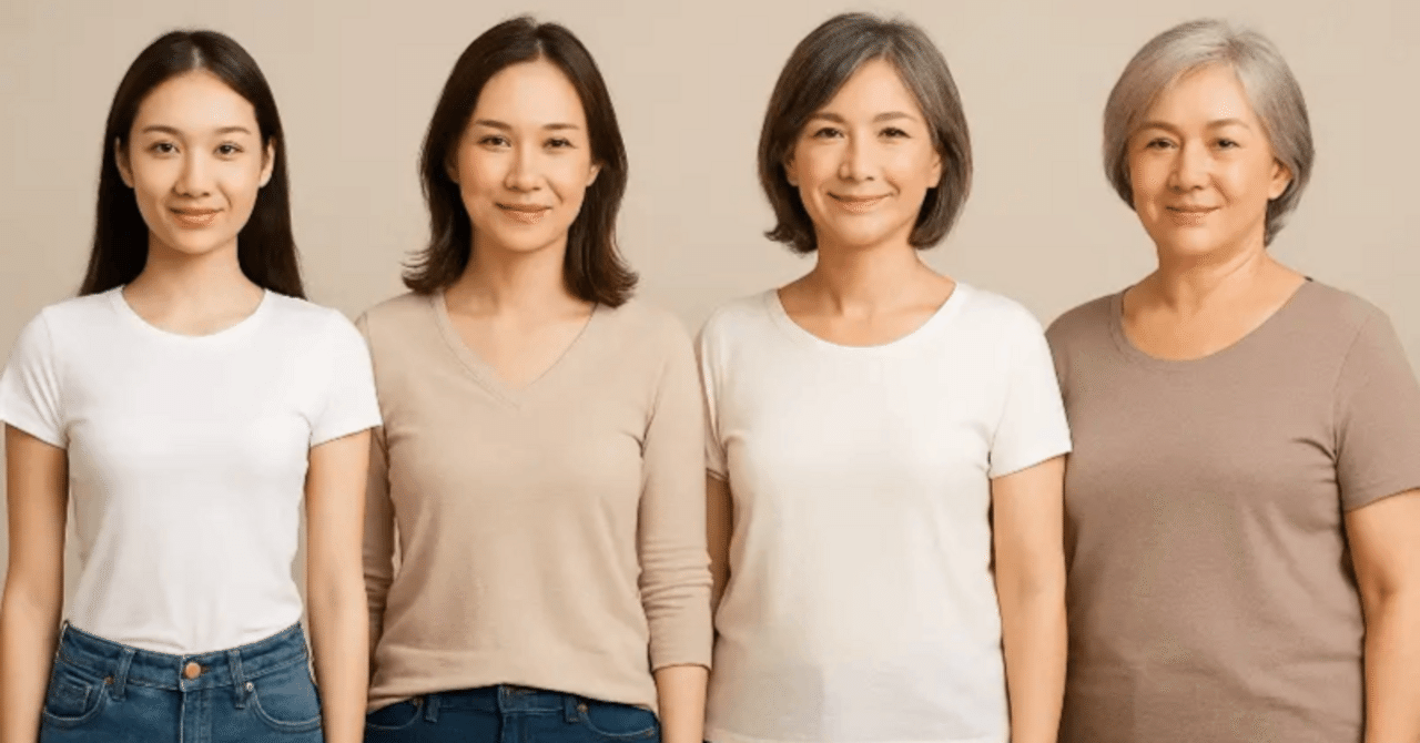 年齢とともに変わる女性の体型、その理由と対策は?|WAZO女の美健心【公式】|女性の美容・健康・心のケア情報