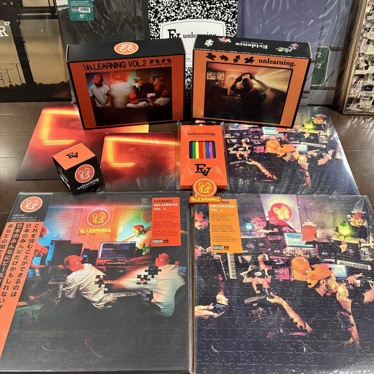 EVIDENCE UNLEARNING VOL. 2 ブラック盤 UNLEARNING VOL. 2 (CD)/EVIDENCE/エヴィデンス/Evidenceの進化
