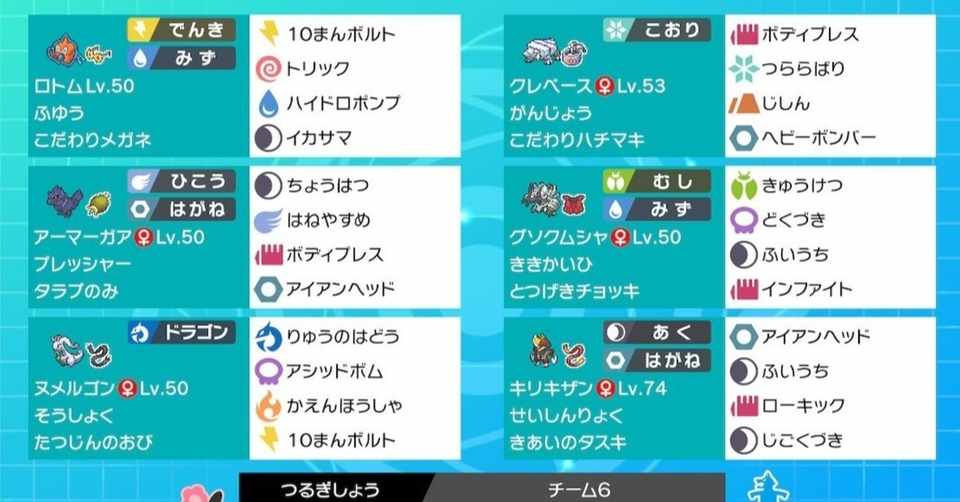 ポケモン剣盾 しんそく シングルバトル 回顧7500字 R1672 25勝12敗 Blpz Note