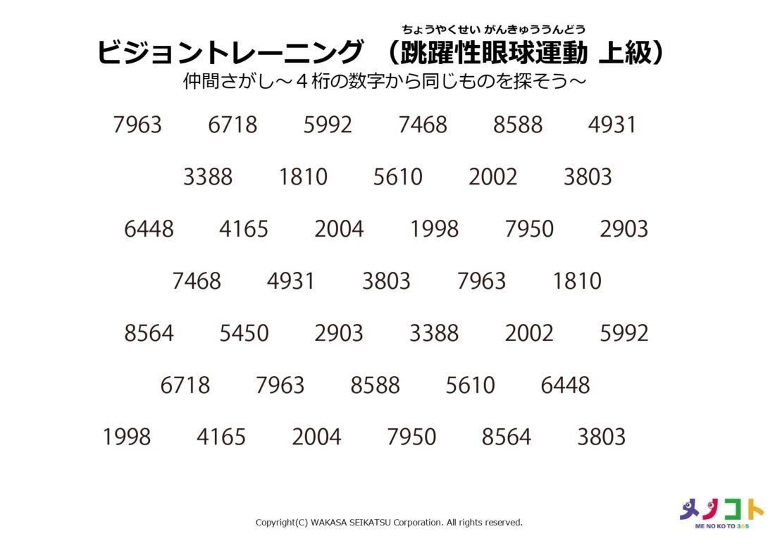 視力と視覚は違う！ビジョントレーニングでパフォーマンスアップ