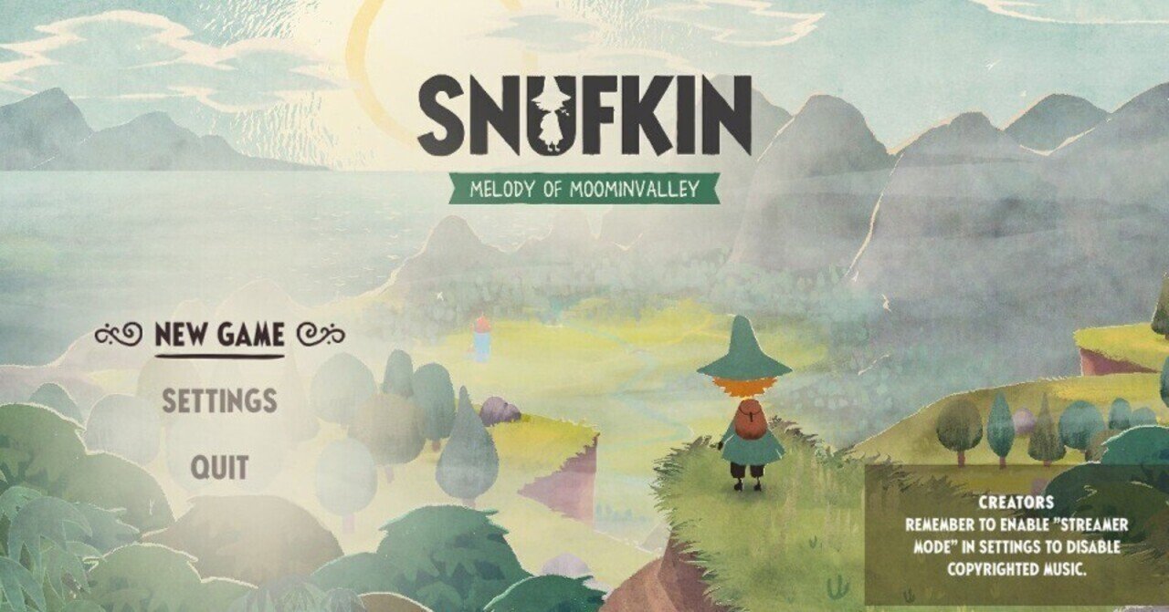 スナフキン：ムーミン谷のメロディ】レビュー・感想・解説《Steam