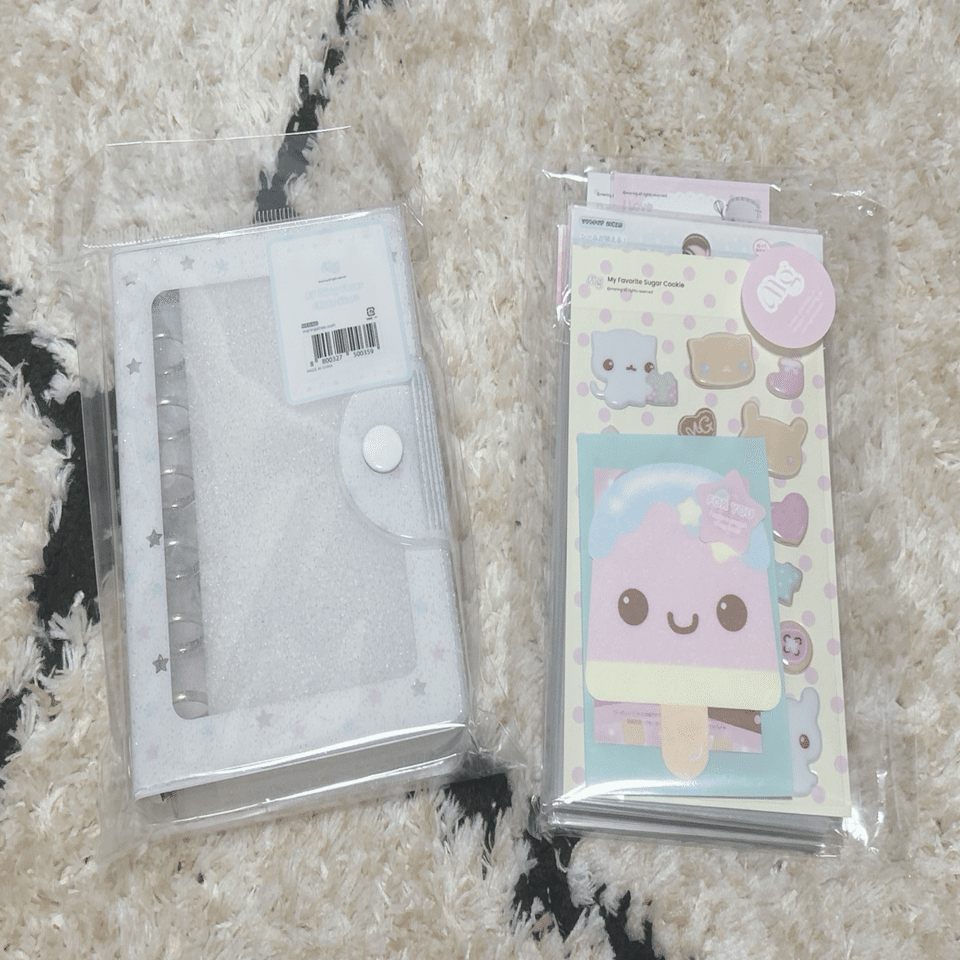 MERING購入品￤シール帳1冊目🎉｜kono￤シール帳作り