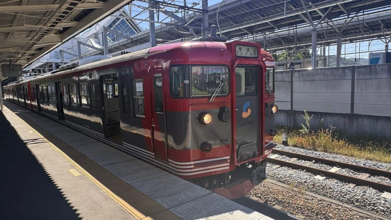 しなの鉄道115系 S3編成 湘南色で行く！軽井沢～妙高高原 往復全線走破