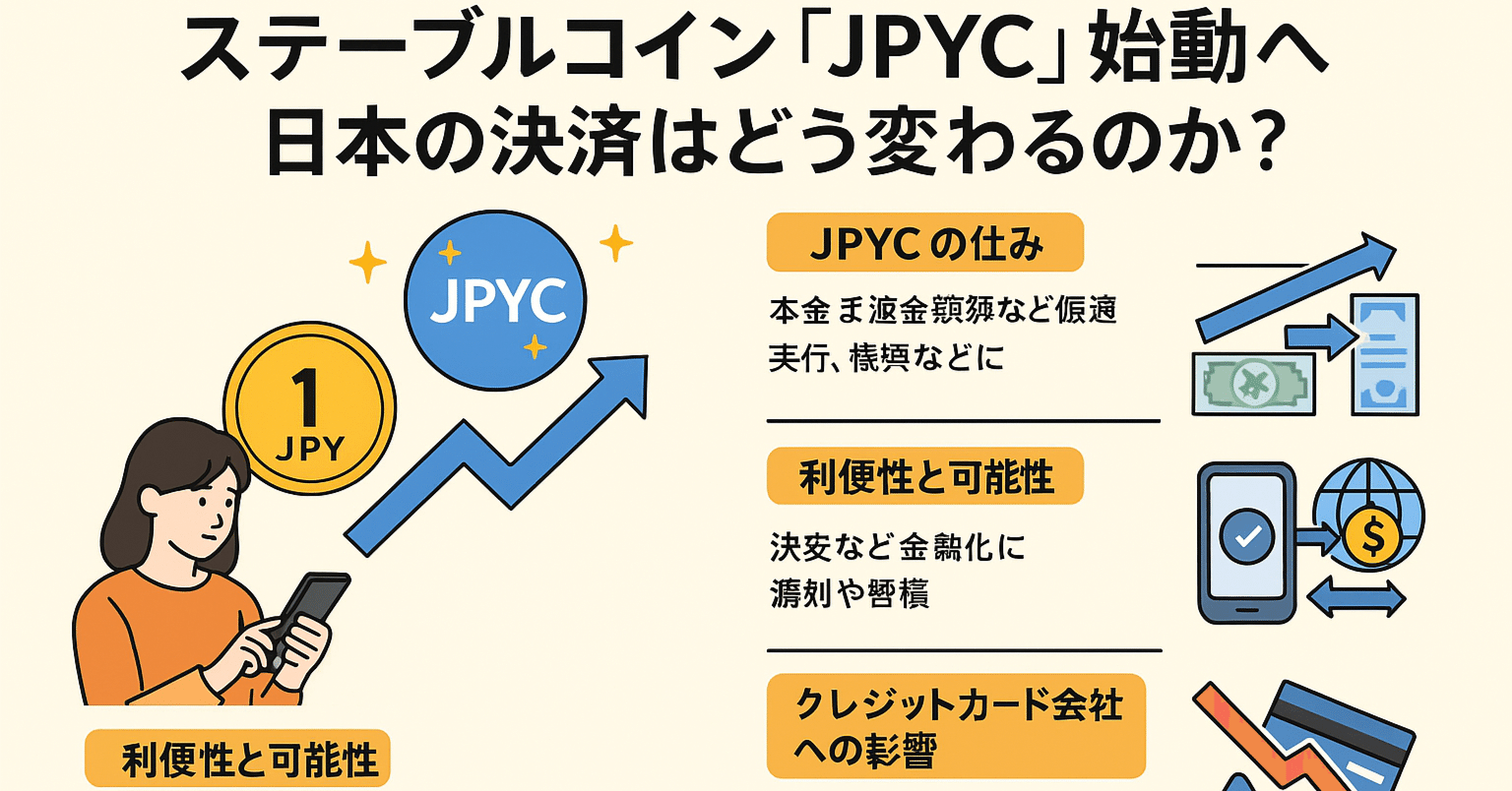 ステーブルコイン「JPYC」始動へ ― 日本の決済はどう変わるのか？｜10works
