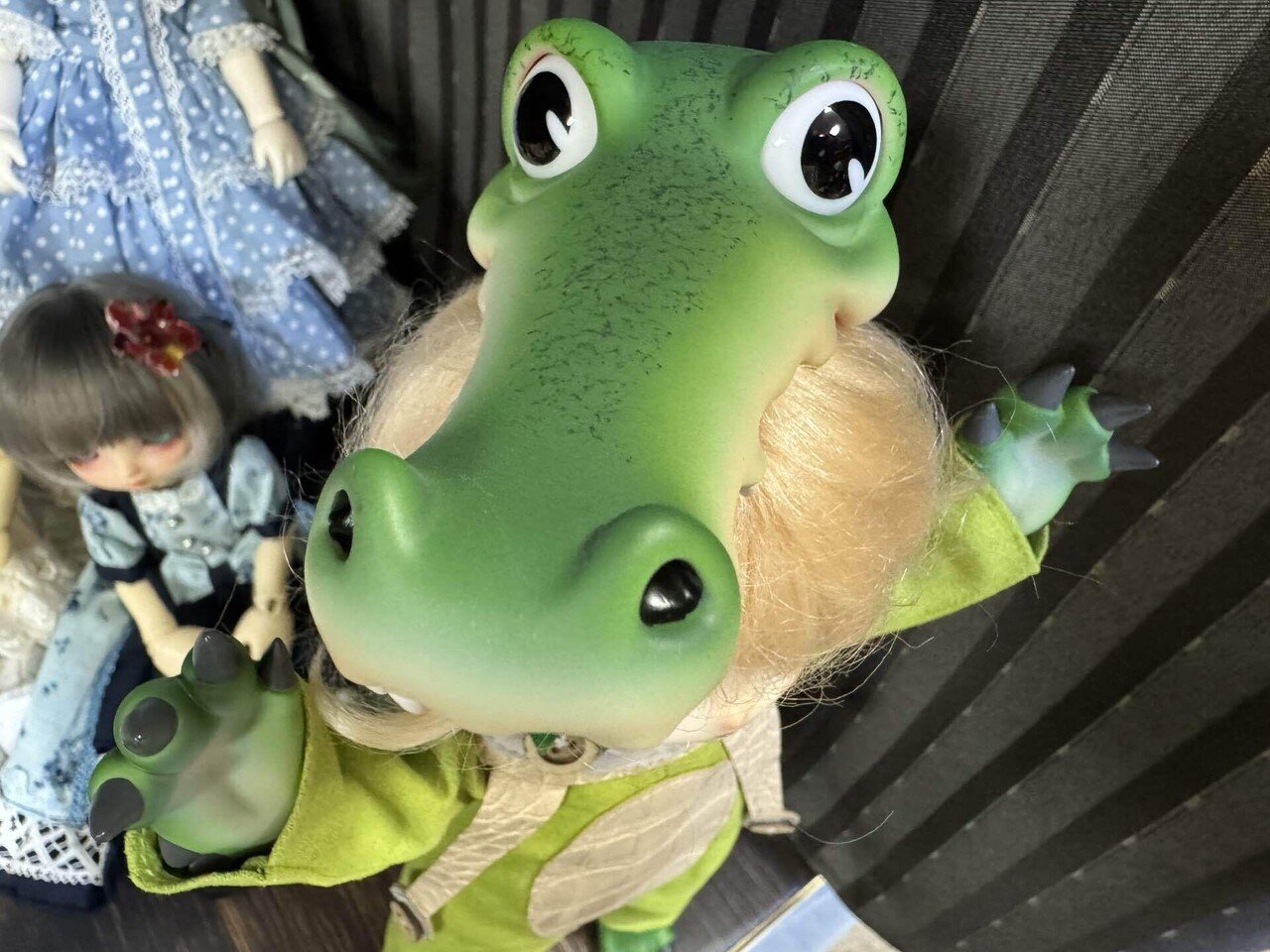 Coral Reef Doll🐊ワニの子🐊Crocodile Bobbyかわい過ぎて…心が
