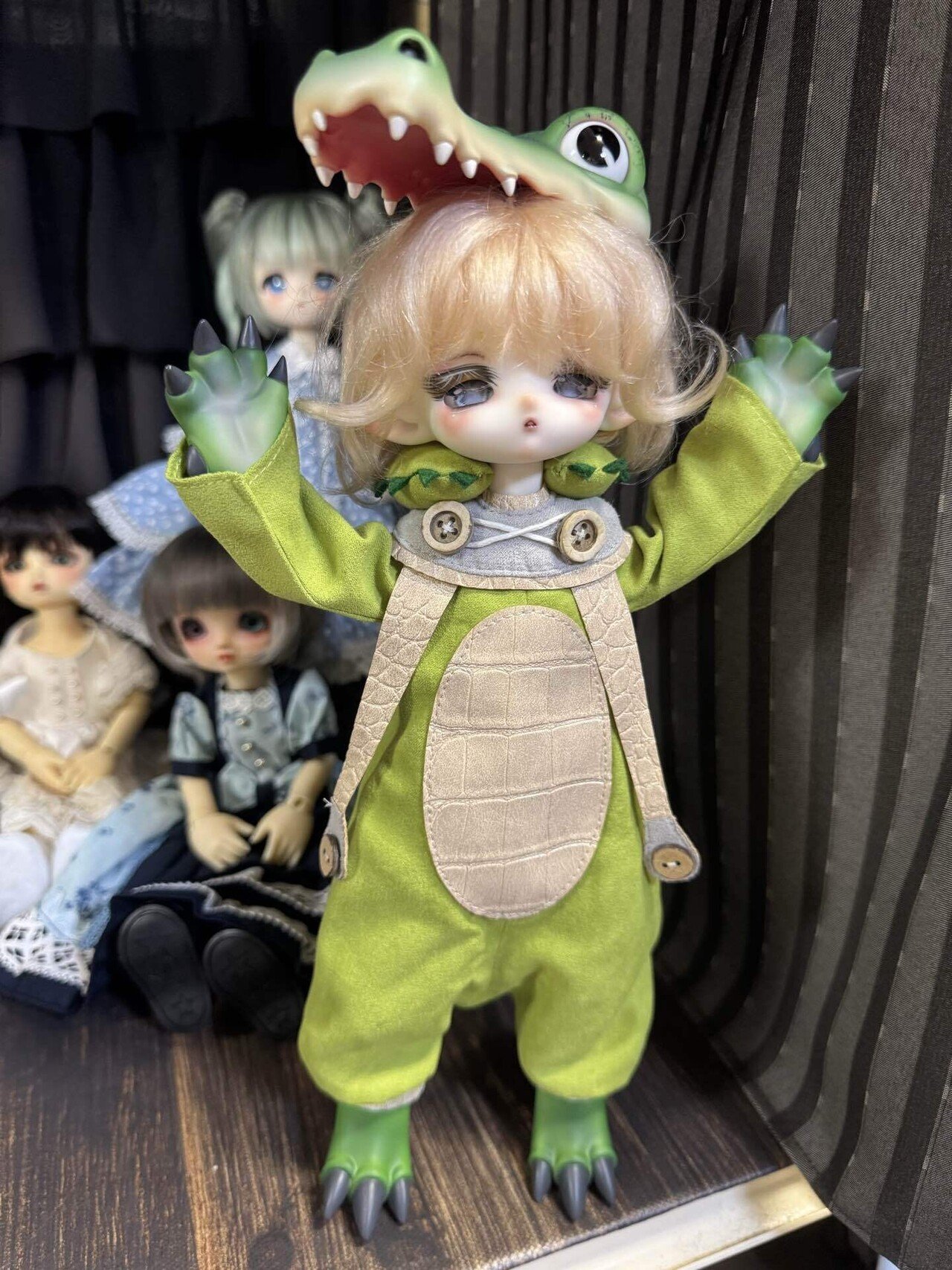 Coral Reef Doll🐊ワニの子🐊Crocodile Bobbyかわい過ぎて…心が