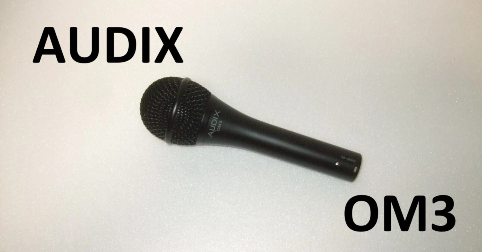 AUDIX OM3 ダイナミックマイク Audix OM3 Handheld Dynamic Microphone | FrontEndAudio.com