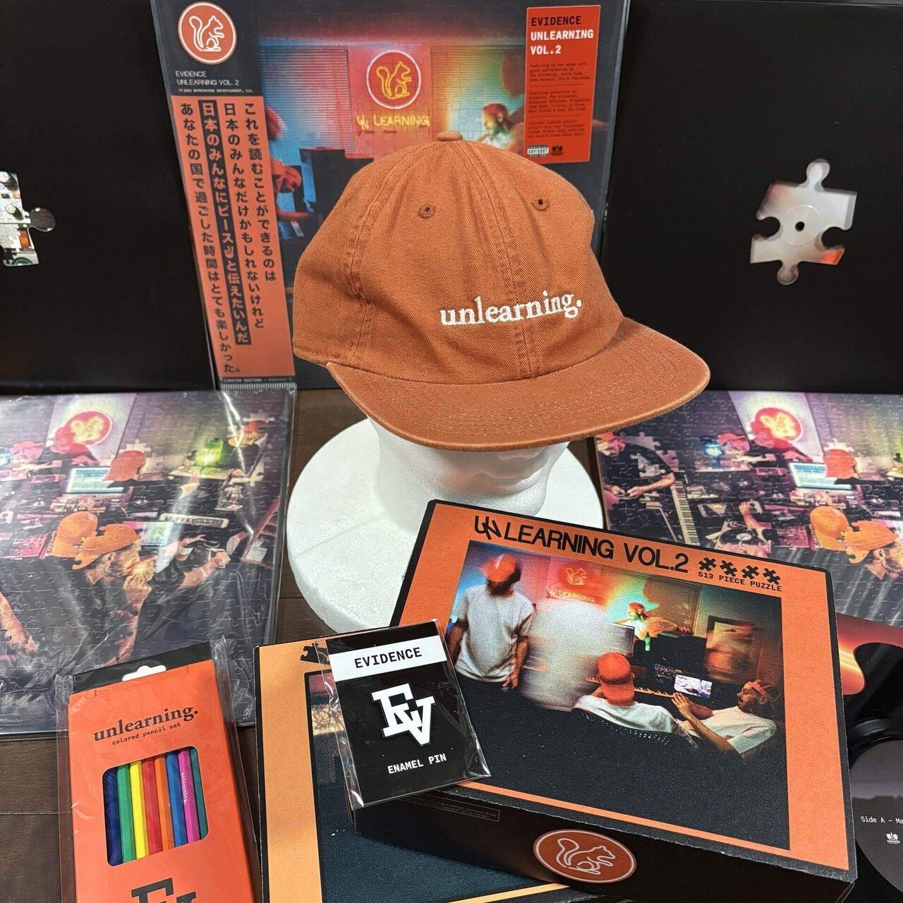 EVIDENCE UNLEARNING VOL. 2 ブラック盤 UNLEARNING VOL. 2 (CD)/EVIDENCE/エヴィデンス/Evidenceの進化