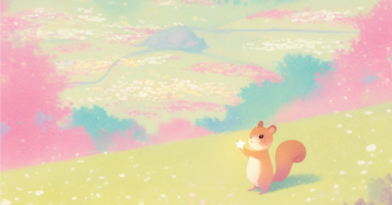 The First Star Found on the Flower Hill [Today's Illustration