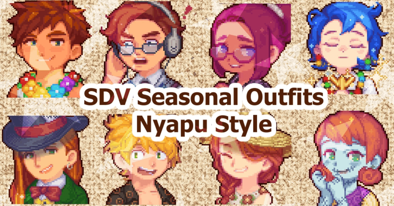 Stardew Valley】数ある中でも最高の顔グラMODを紹介｜kkjuchi