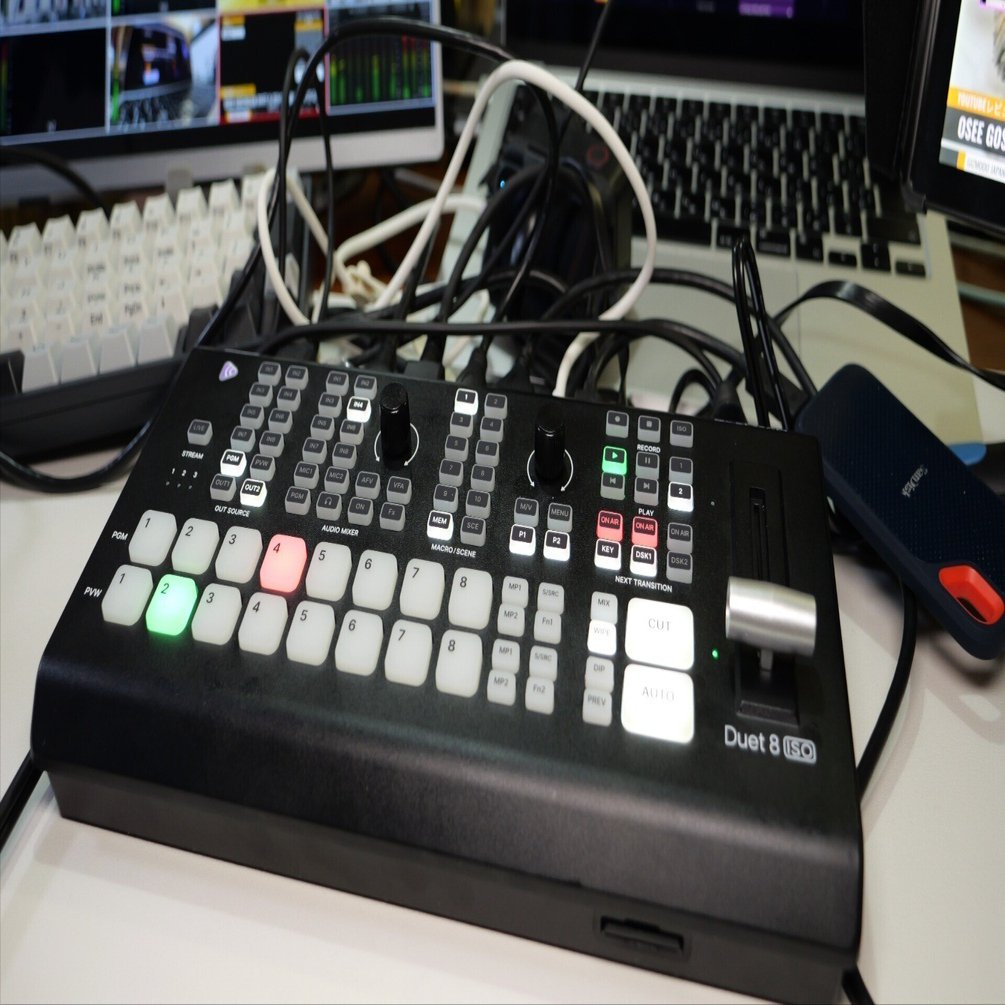 レビュー品】【実機レビュー】Osee GoStream Duet 8 ISO｜8ch 4K入力