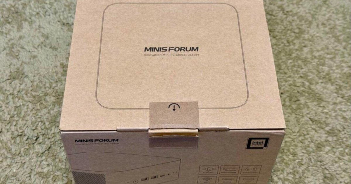 ミニPC Minisforum M1 Pro 285H/32GB/1TB 新古品 MINISFORUM M1 Pro-285H