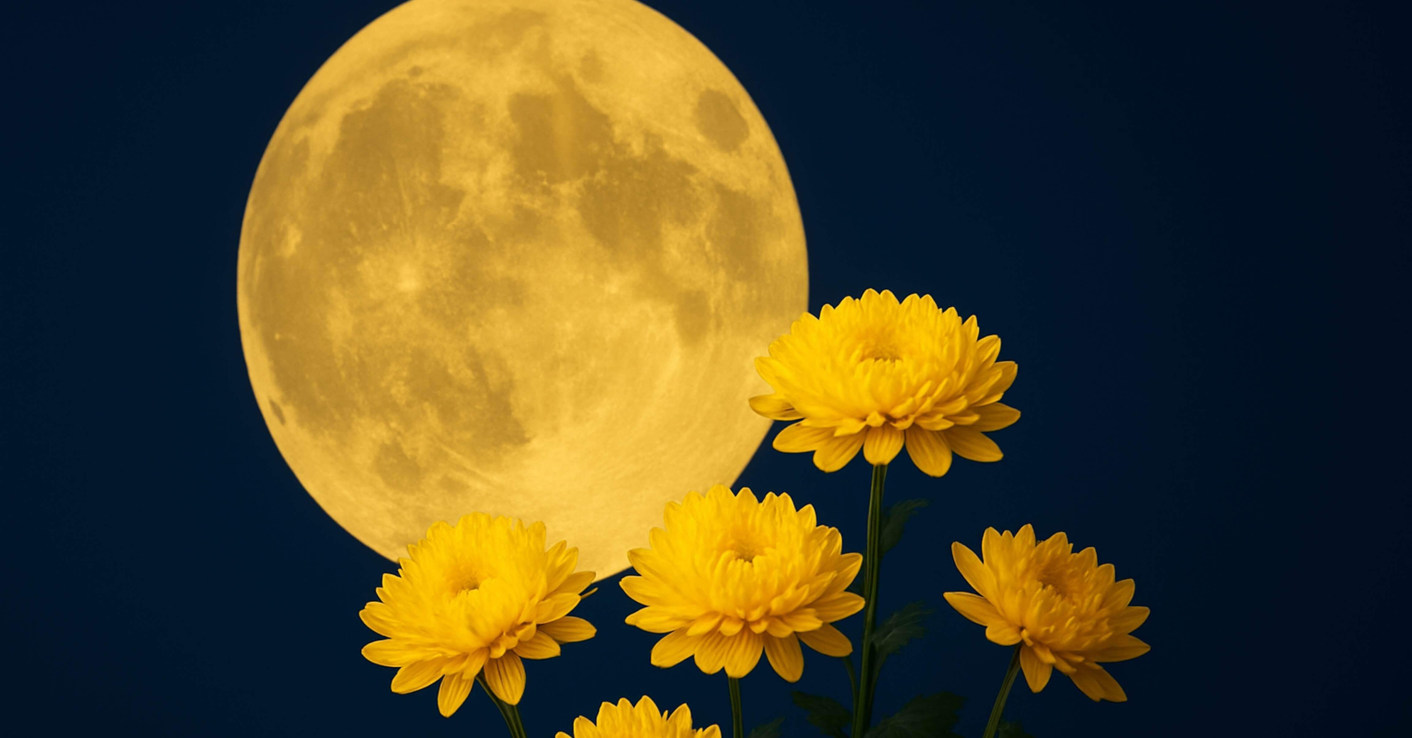 🌕満月と皆既月食のあとに迎える「重陽の節句」──手放しと祈りで心を