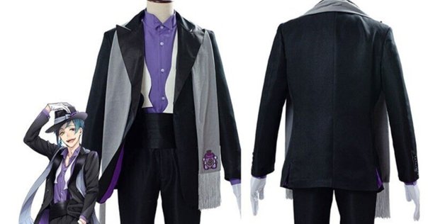 ツイステ フロイド オクタヴィネル寮 制服 ウィッグ セット ツイステ フロイド オクタヴィネル寮 制服 ウィッグ セット