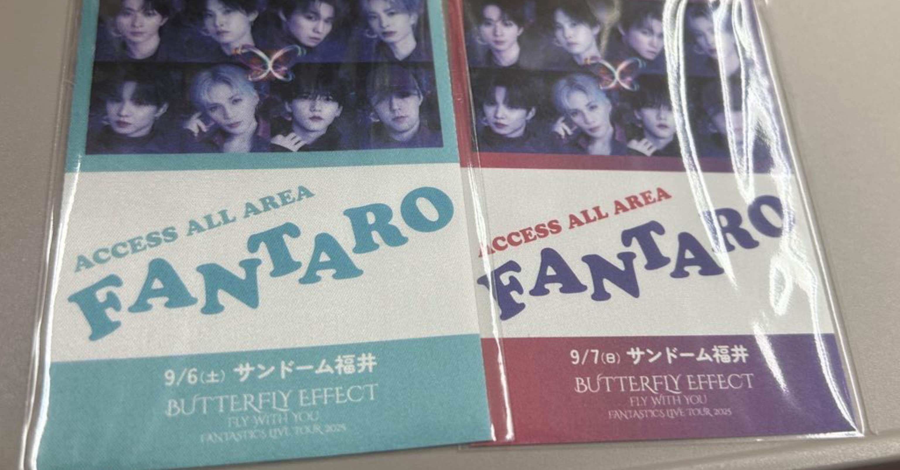 FANTASTICS LIVE TOUR2025 BUTTERFLY EFFECT-FLY WITH YOU- サンドーム