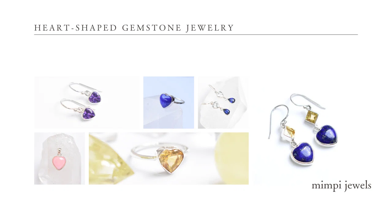 ハート好きさん必見♡天然石ハートアクセサリー特集｜mimpijewels
