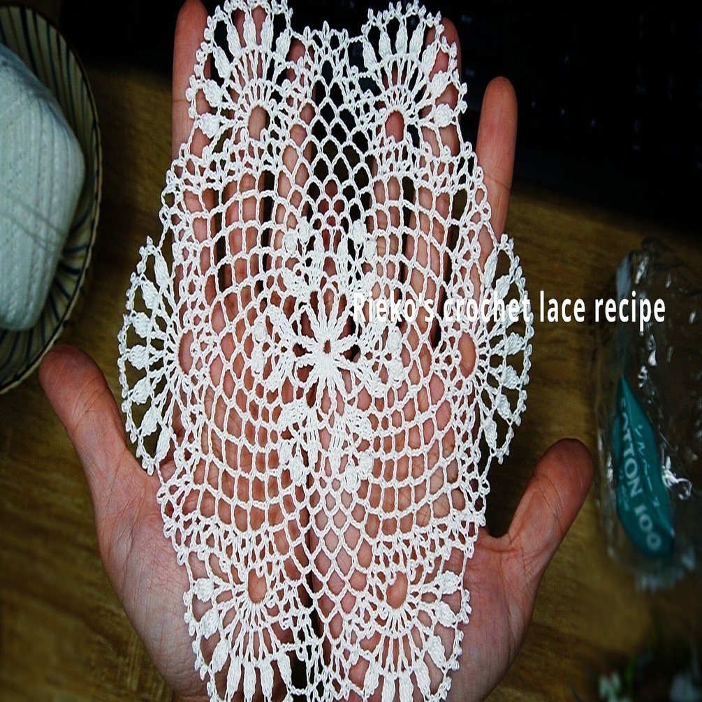 ミニドイリー「蕾」の編み方 #53｜Rieko / Riekoのレース編みレシピ