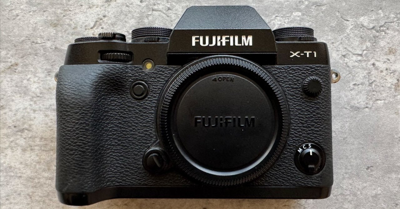 父がくれたFUJIFILM X-T1について｜あおいとり