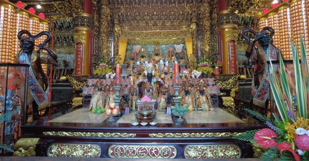 台湾の神 三太子の名 「哪吒」(いわゆるナタ)の日本語音写