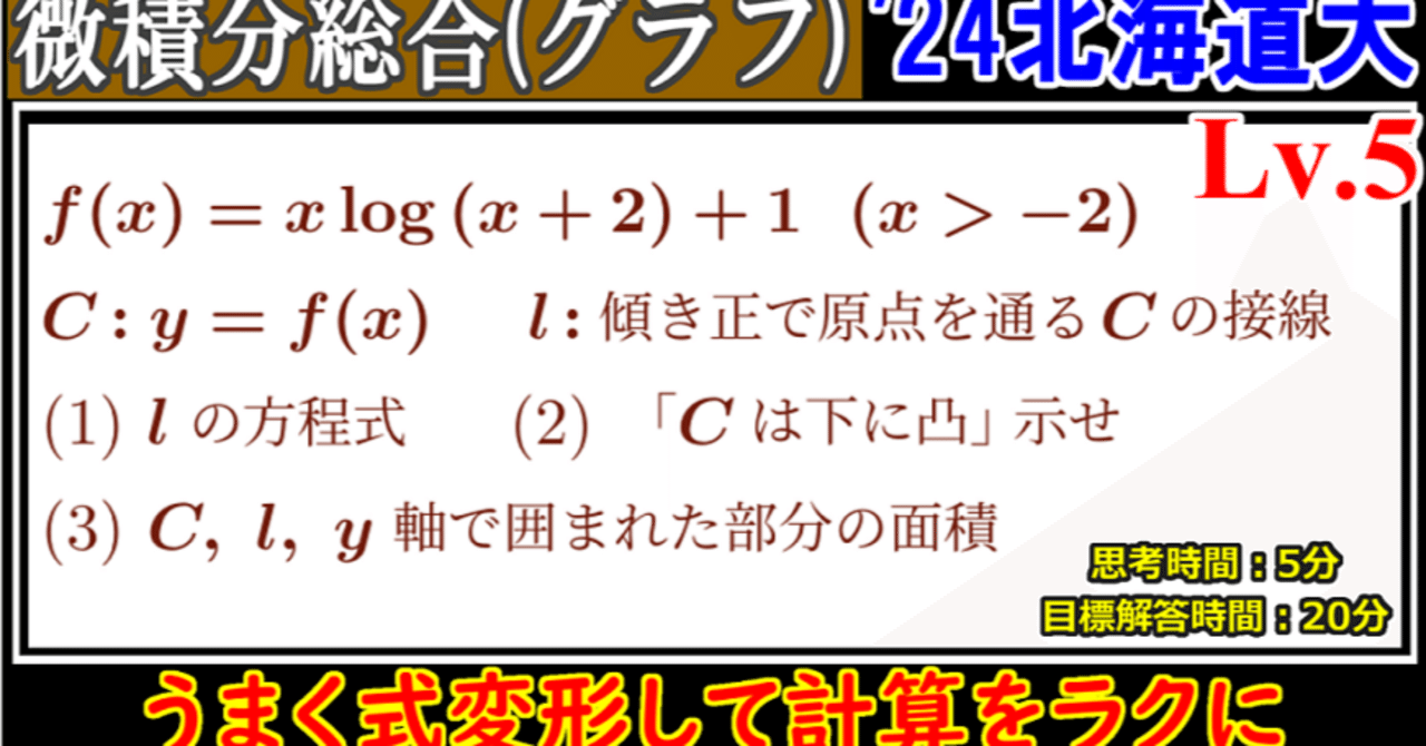 Piece CHECK(2025-60) 微積分総合(グラフ)｜東大数学9割の