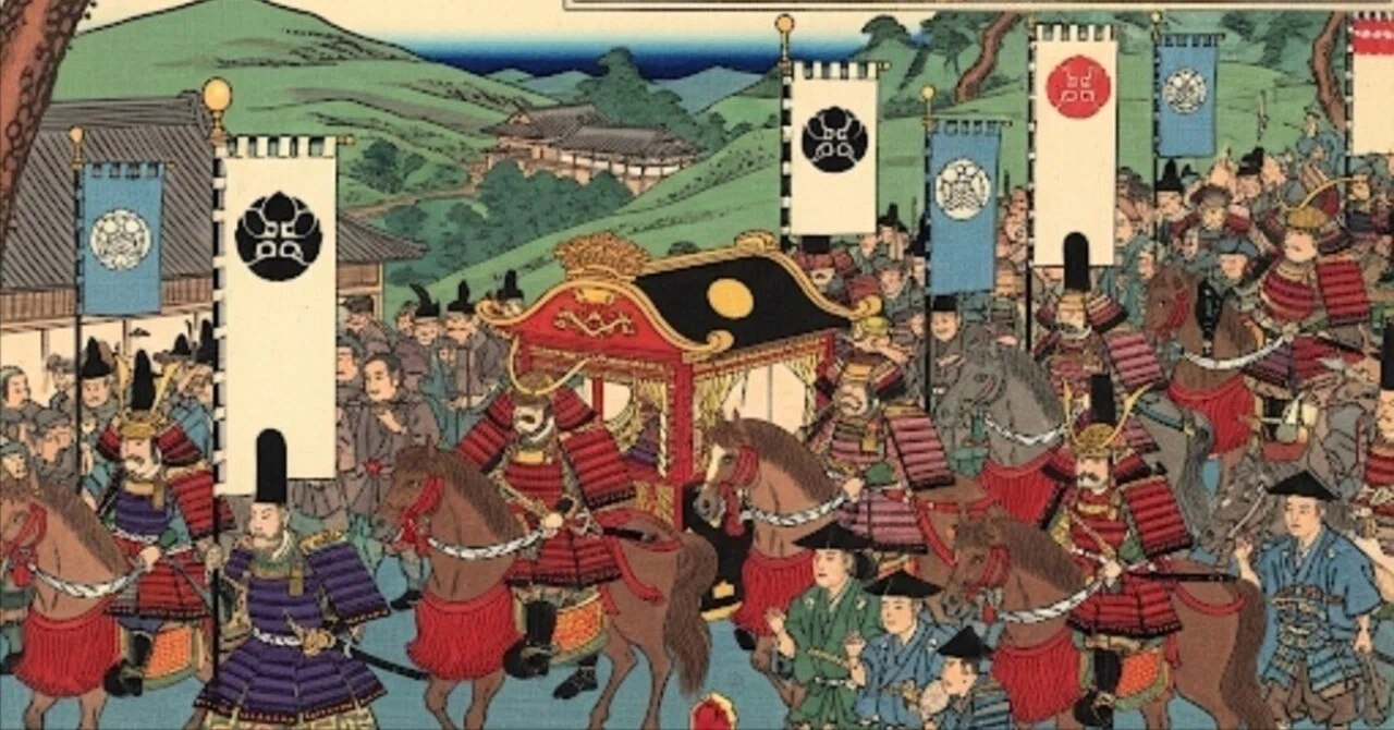 参勤交代の裏話:豪華な行列の裏に隠された「エコ」な知恵とビジネス戦略|AJ