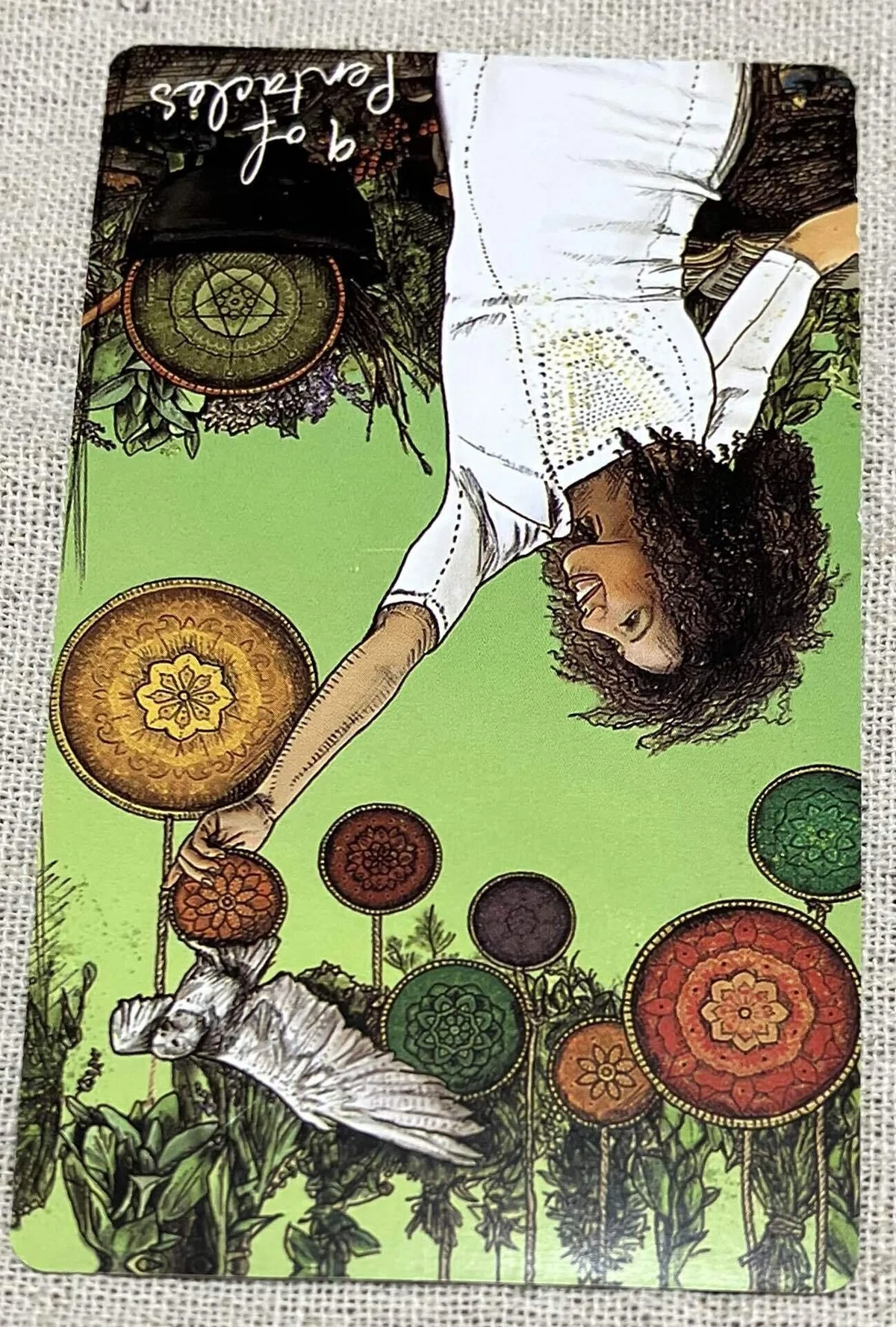 Collaboration Tarot (6) [Fuyon-san] The cards that appeared in the ...