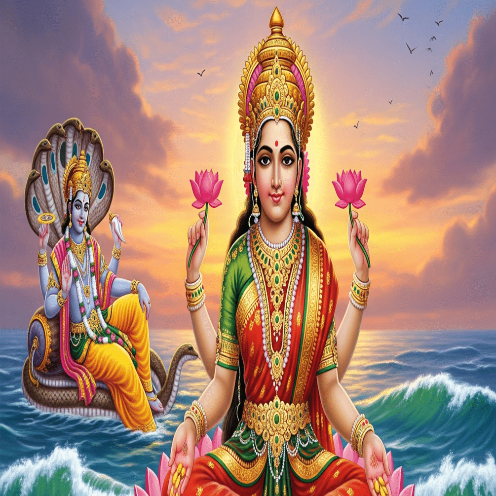 富と幸運をもたらす女神、ラクシュミーの輝く物語｜霧島光璃