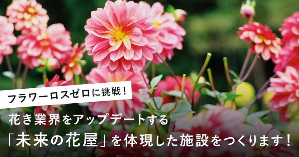 花に名前が付けられる 未来の花屋 のクラウドファンディング Lifft Note