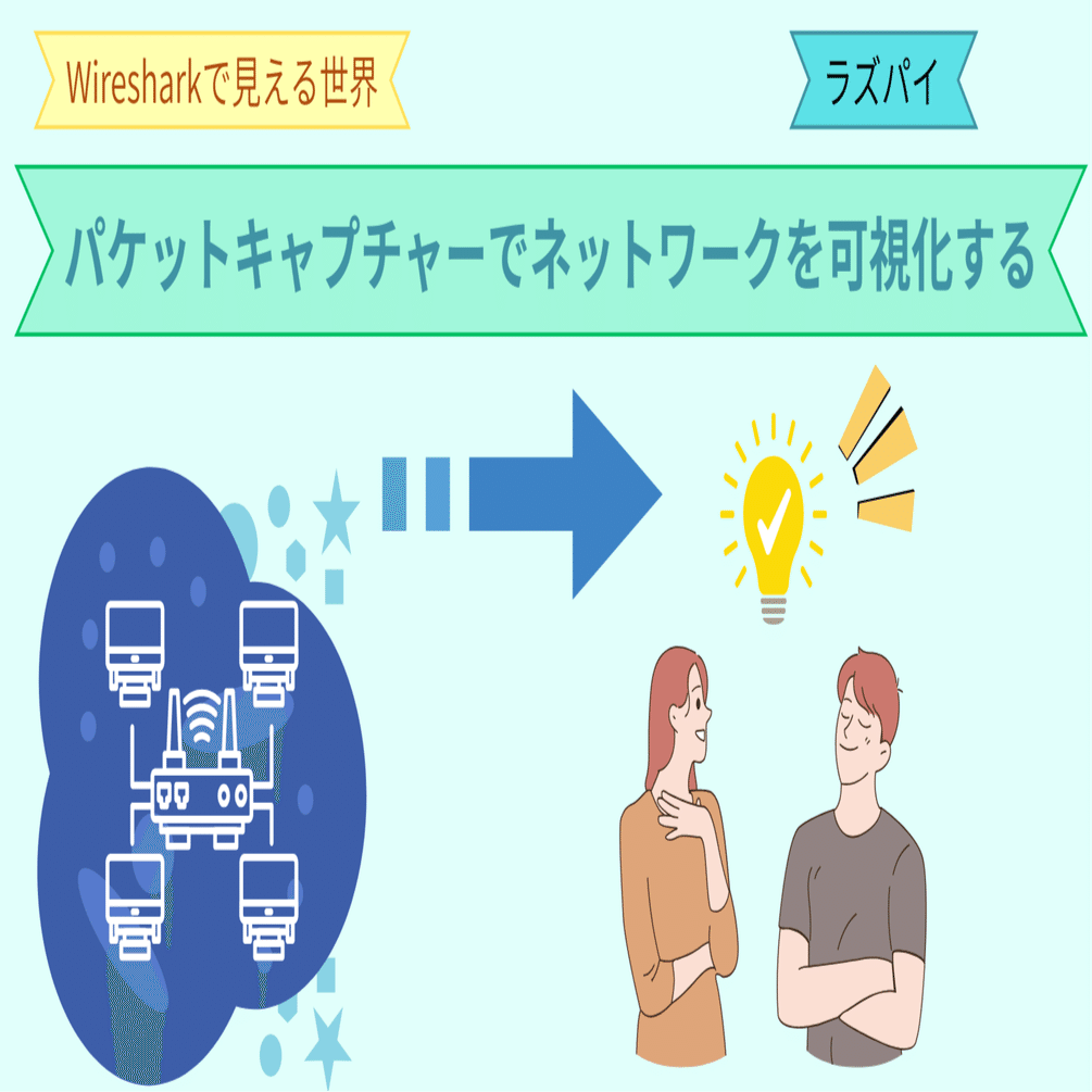 Wiresharkで見える世界：パケットキャプチャーでネットワークを可視化する（ラズパイ）｜Miko-Lab
