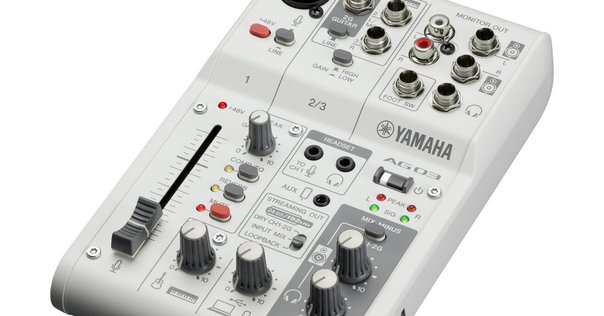 14:屈指の名作？YAMAHA AG03を1年間使い込んでわかったこと｜もりー