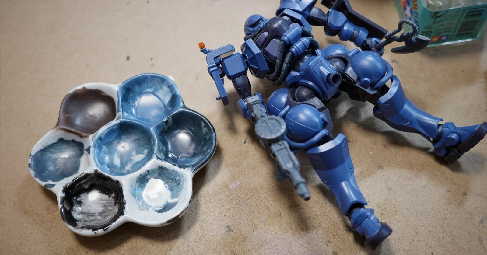筆塗りプラモギャラリー】#002 「1/144スケール BANDAI SPIRITS MS-06