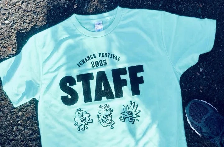 b*o様 1CHANCE FESTIVAL 2025 スタッフTシャツ 音楽フェス Do Gang !!｜御萩屋ぼたもち