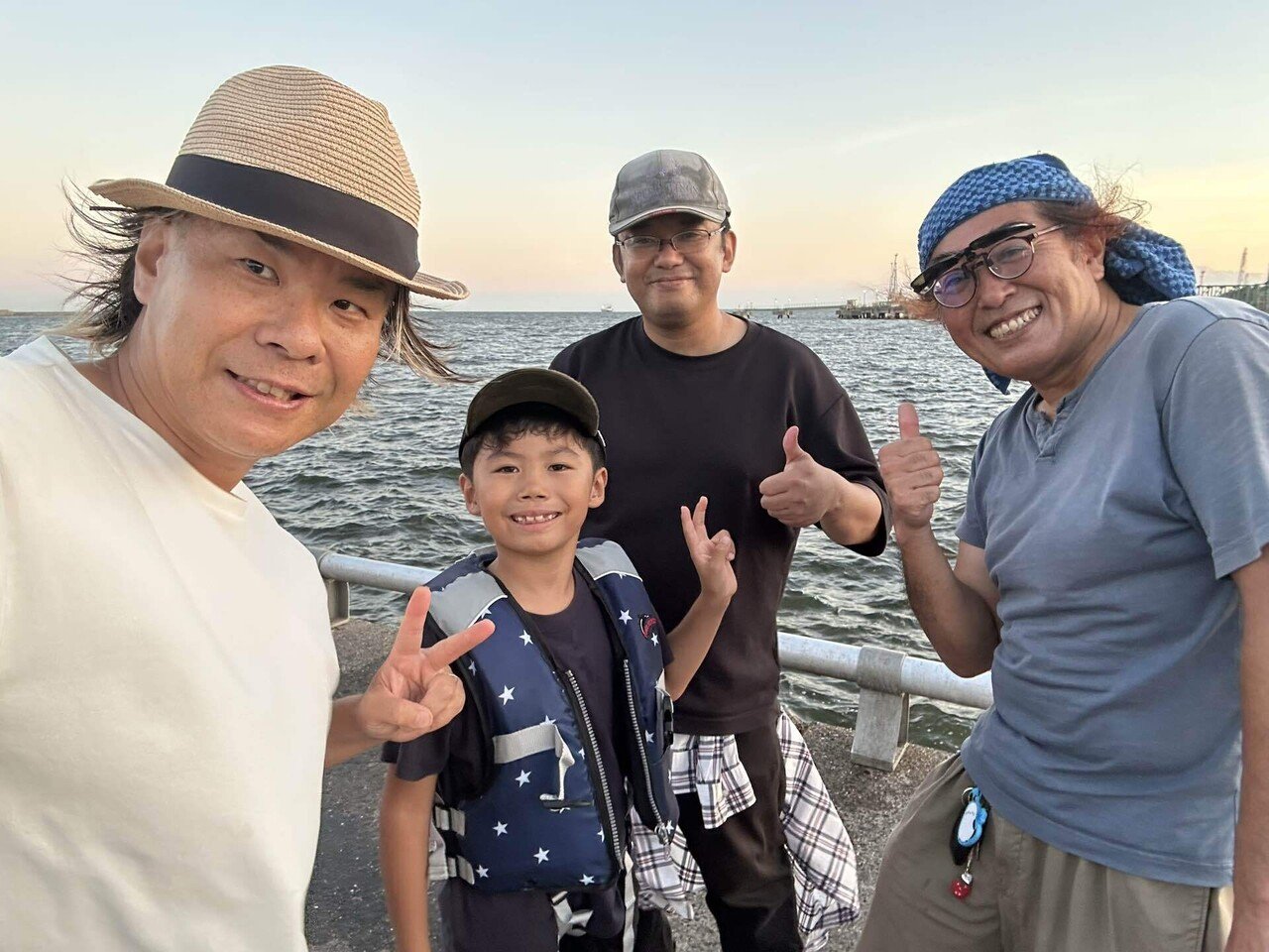 息子を連れて、生徒さんと釣りに行った！｜KUNIAKI（三味線のくにちゃん）