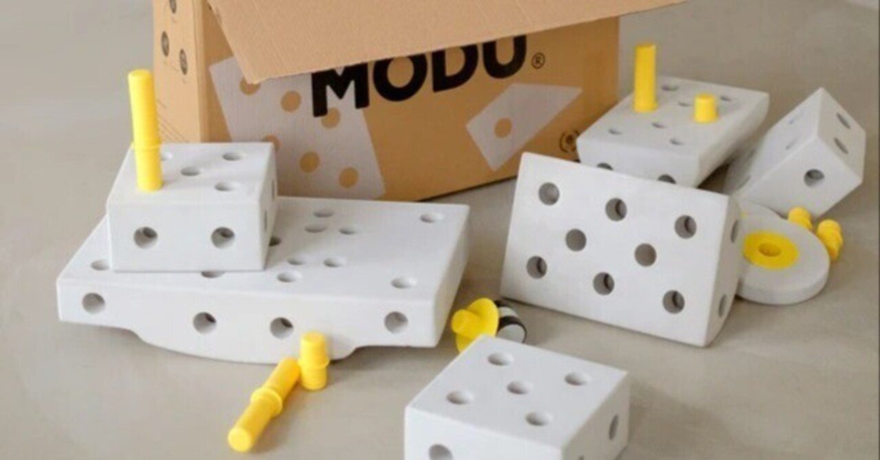 目立った傷や汚れなし】MODUドリーマーキット モデュ MODU 知育玩具