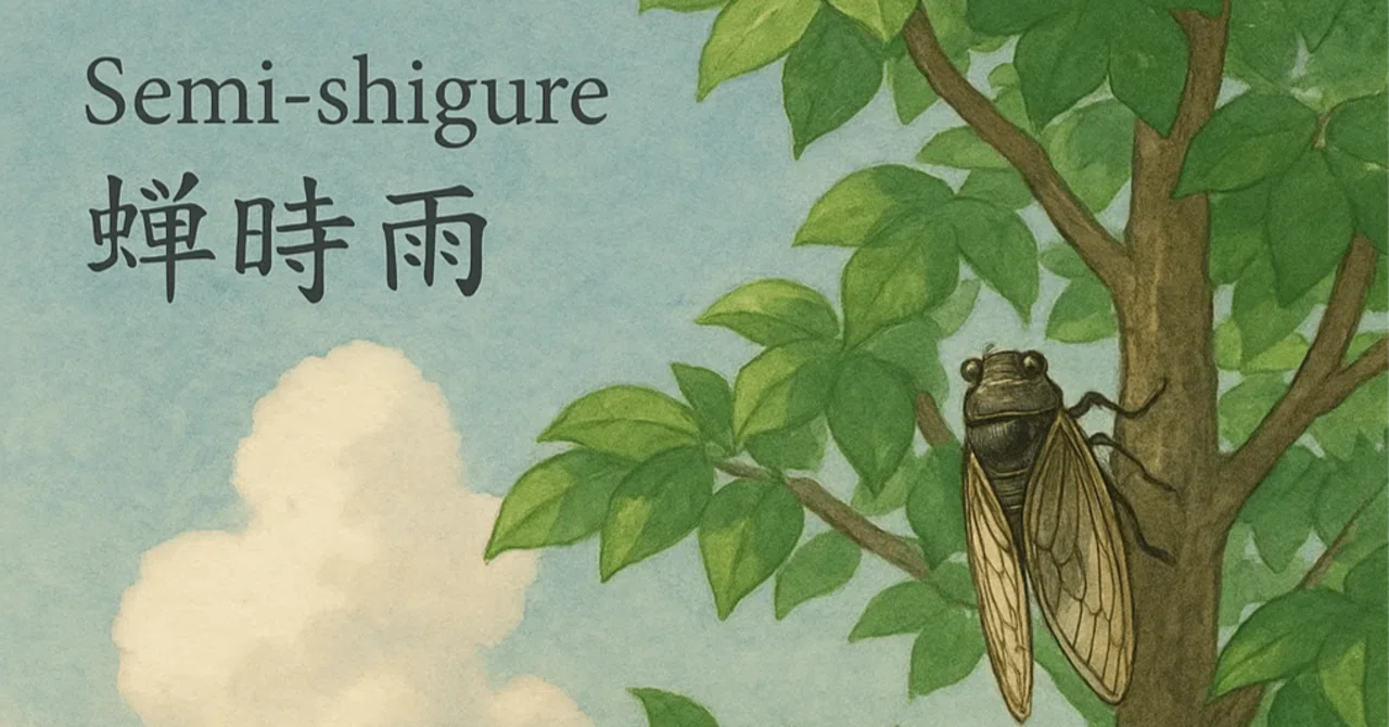 蝉時雨（Semi-shigure）— 夏のいのちの合唱｜Birch