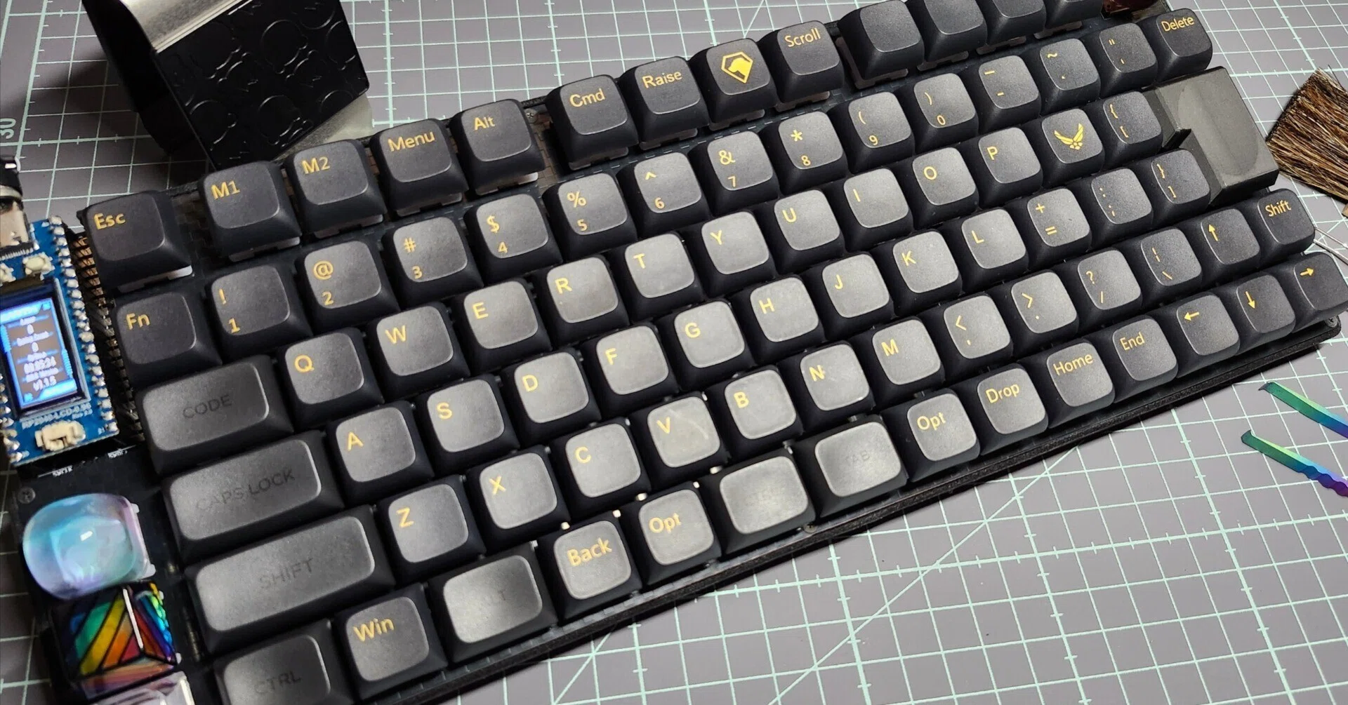 moriguchi yamatokeyball61 XDALキーキャップ キーキャップXDAL DyeSub PBT 93 Orthlinear キーキャップセット