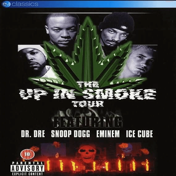 Up in smoke tourの画像