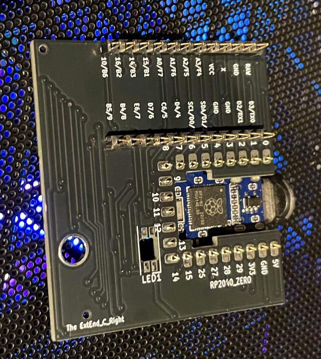 3.7 RP2040ZERO変換基板「TheExtEnd_RP」のビルドガイド／キーフリ頒布