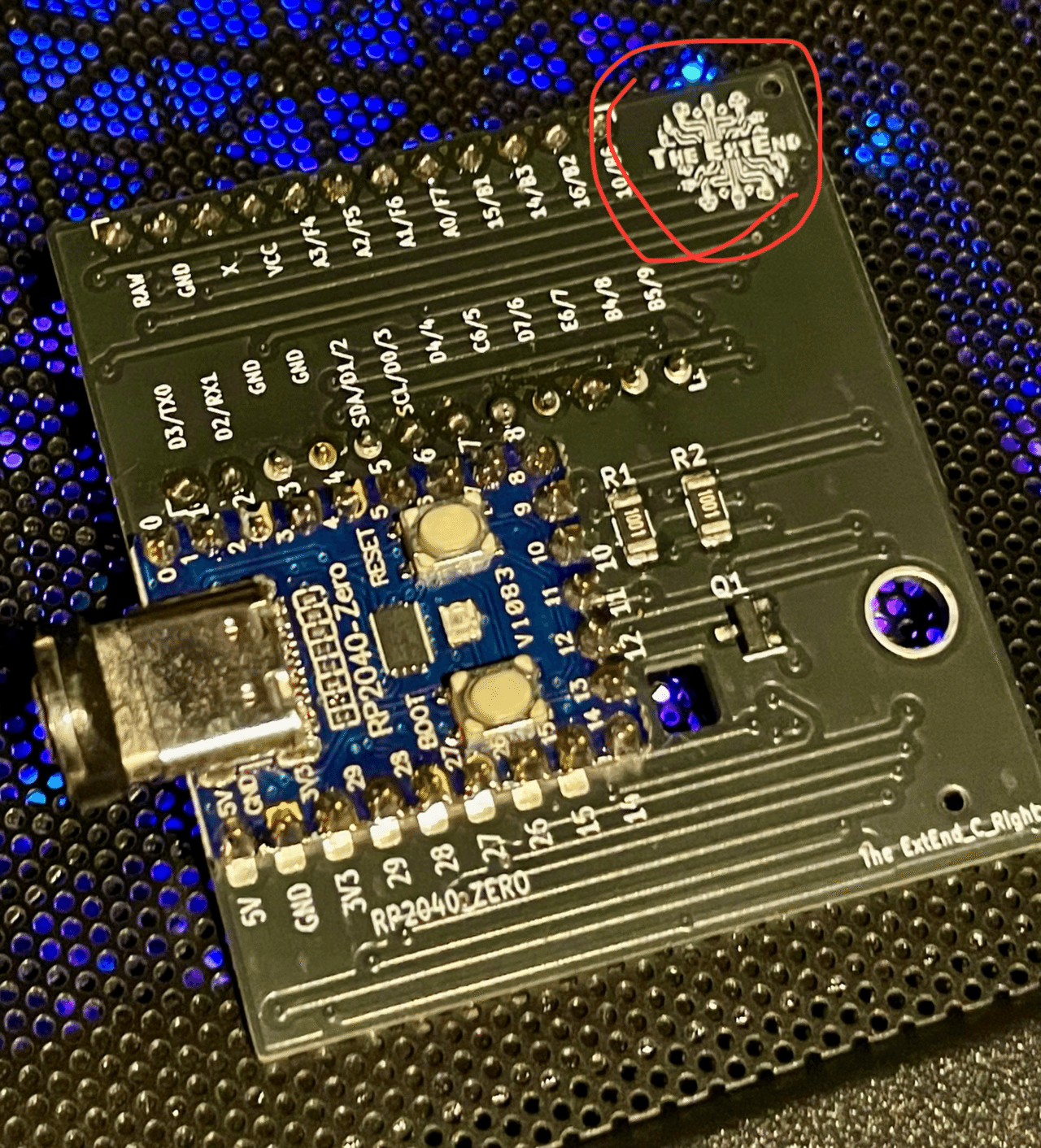 3.7 RP2040ZERO変換基板「TheExtEnd_RP」のビルドガイド/キーフリ頒布 3.7 RP2040ZERO変換基板「TheExtEnd_RP」のビルドガイド/キーフリ頒布