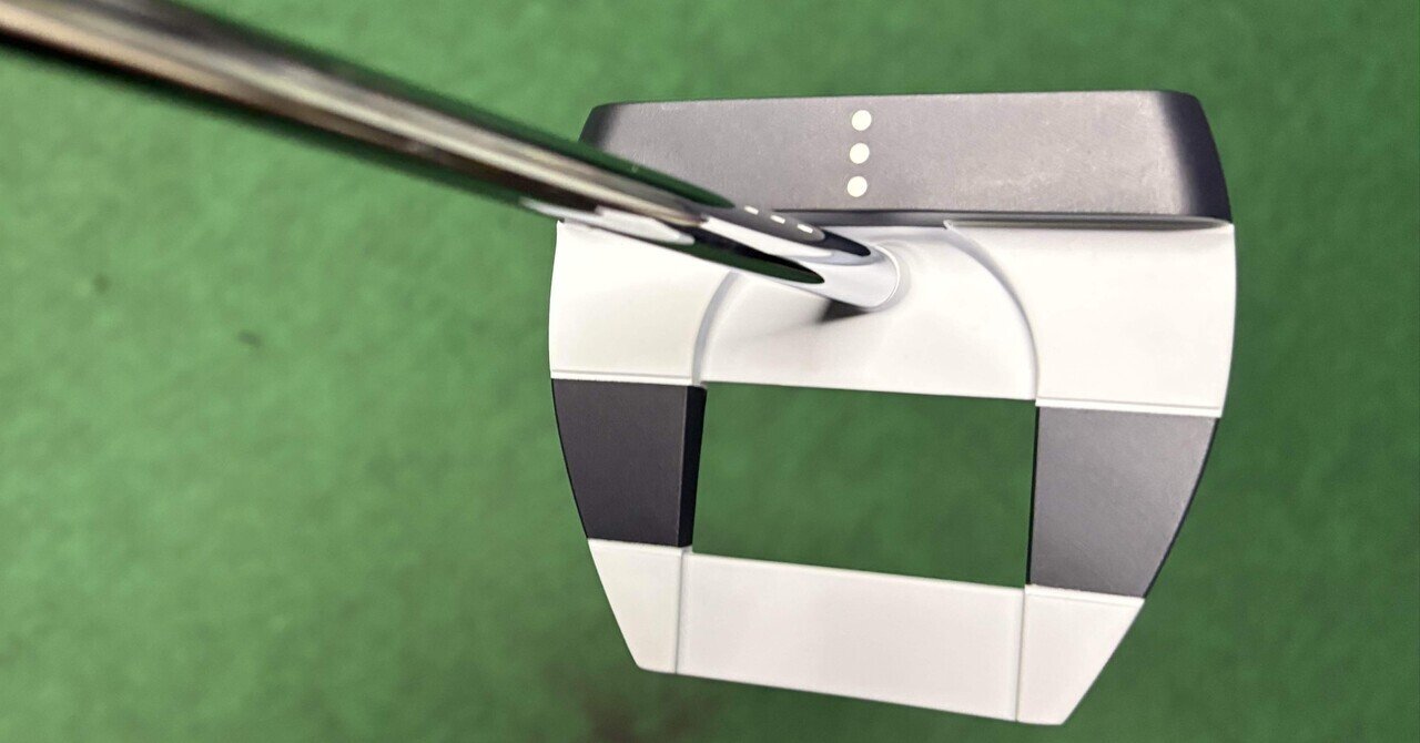 Square2 Square MAX STRIPEゼロトルクセンター34inch Square 2 Square MAX 34インチ ゼロトルクパター グリーン上で悩める